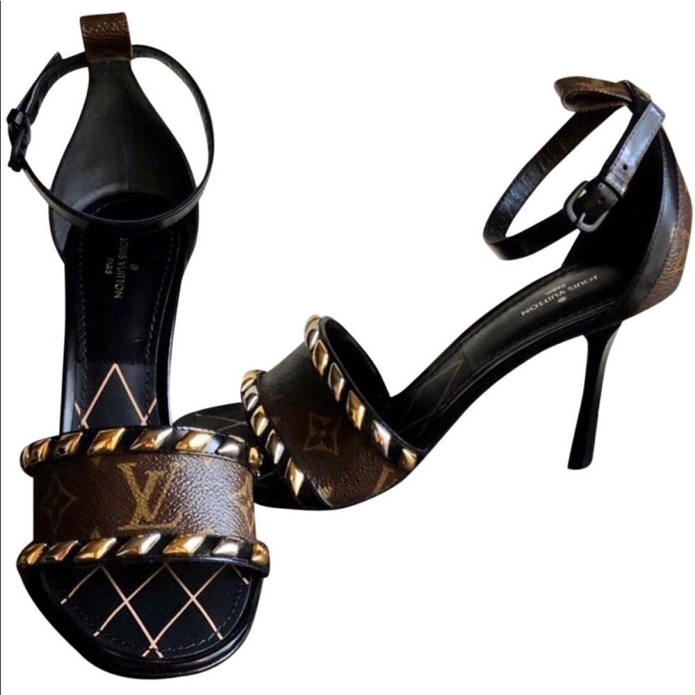Louis Vuitton Monogram ELDORADO SANDALS Heels